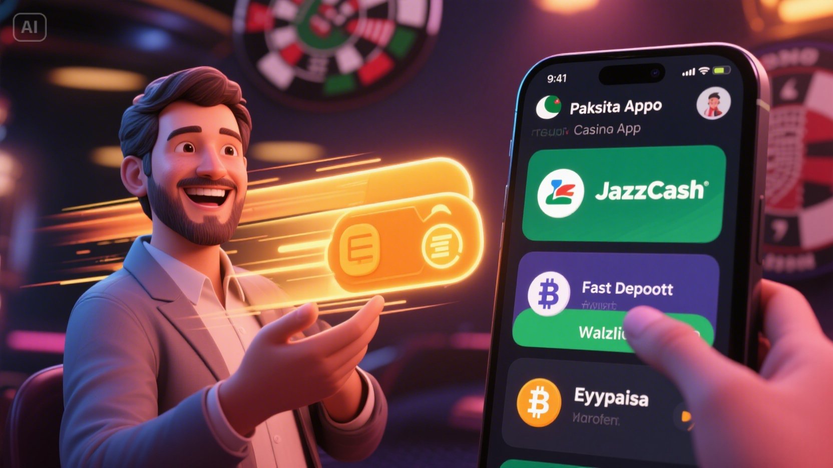 ComeOn CasinoJoin today and enjoy Pakistan’s biggest 200% first deposit bonus! Deposit using JazzCash or Easypaisa, play slot machines, and win real cash instantly in PKR currency.