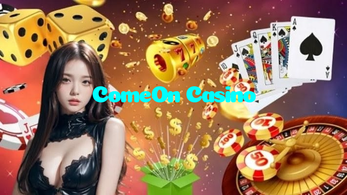 ComeOn Casino casino presented on mobile device in Pakistan with slots and live games